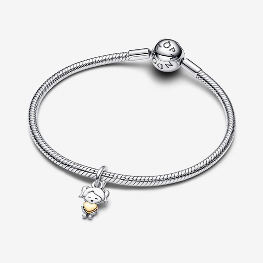 Happy Girl Dangle Charm