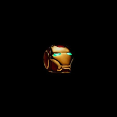Iron Man Glow in The Dark Helmet Charm
