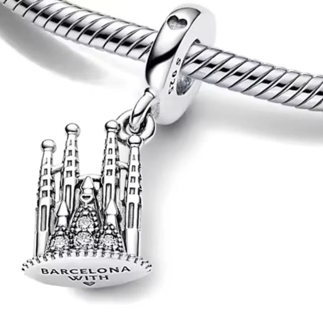 Barcelona Castle Dangle Charm