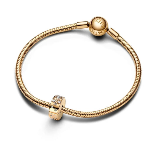 Gold Starry Milky Way Clip Charm