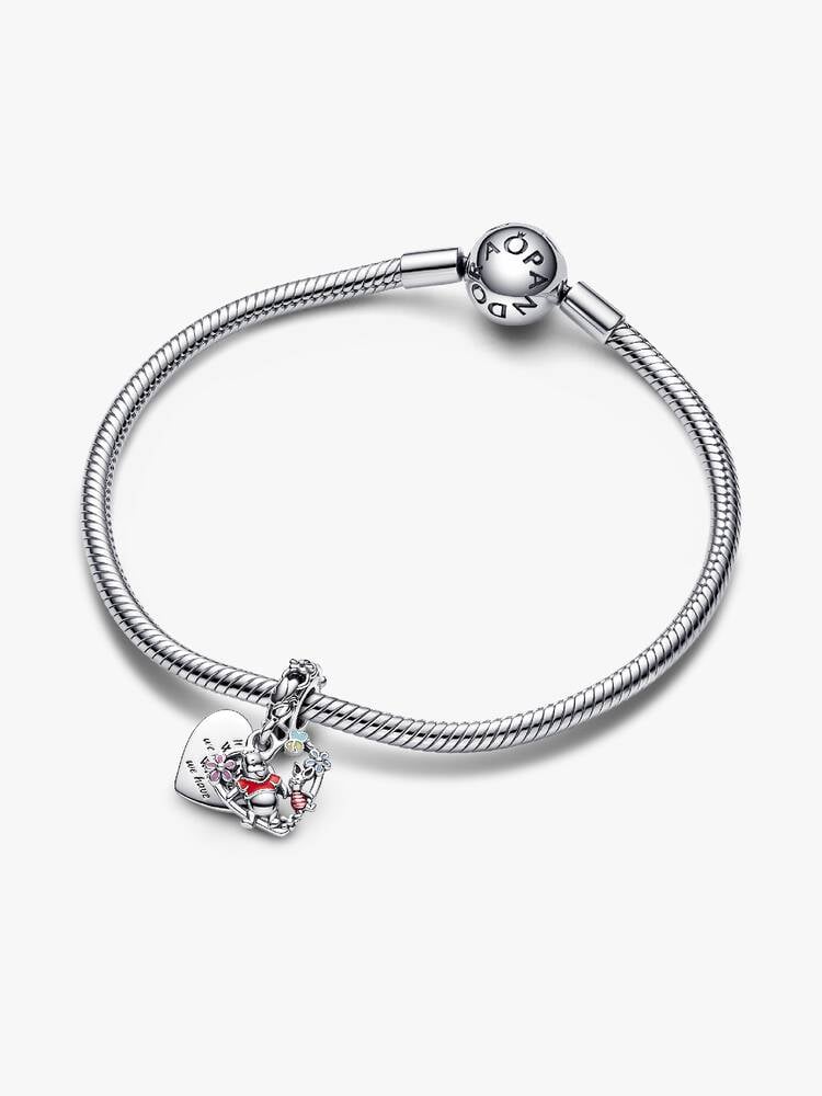 Disney Winnie the Pooh & Piglet Double Dangle Charm
