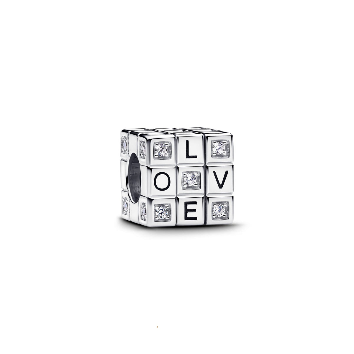 Moveable Love Toy Cube Charm