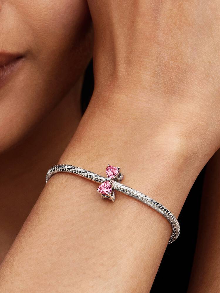 Pink Bow Charm