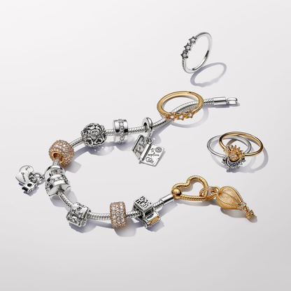 Sparkling Clear Hot Air Balloon Charm