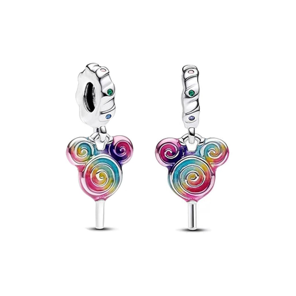 Disney Mickey Mouse Lollipop Dangle Charm