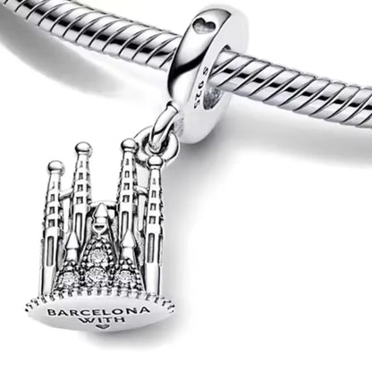 Barcelona Castle Dangle Charm