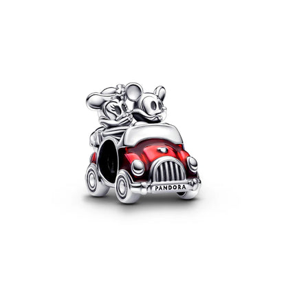 Disney Mickey and Minnie Red Car Charm