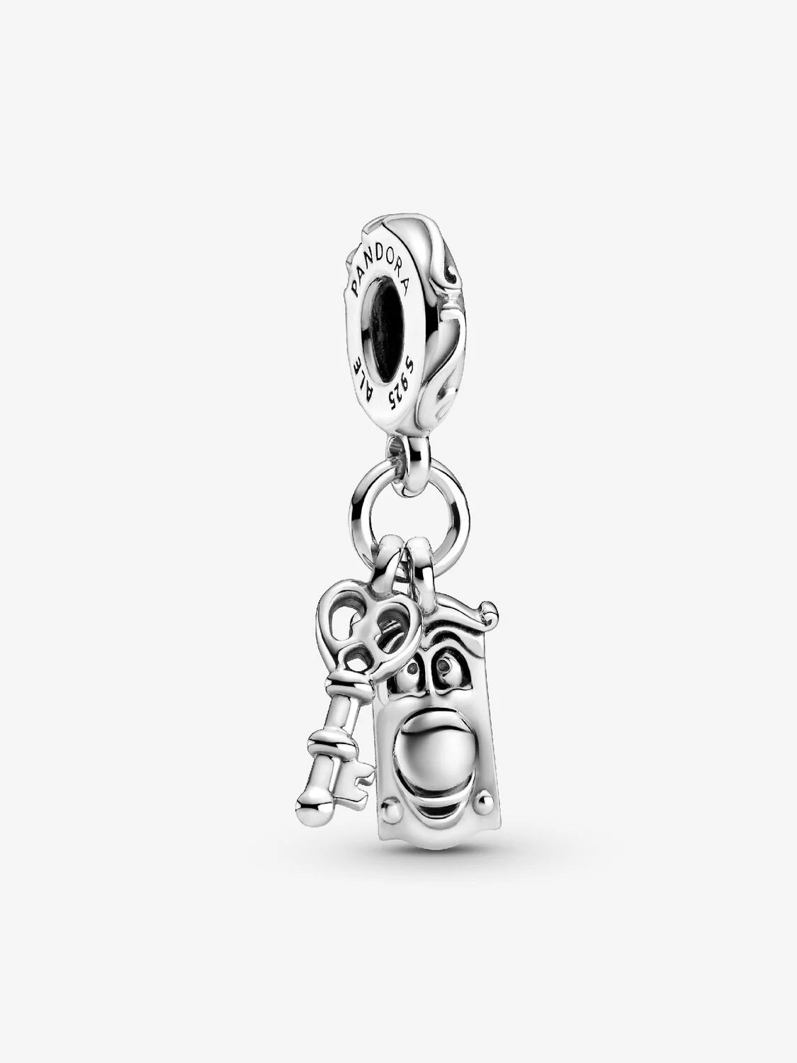 Disney Alice in Wonderland Key & Door Knob Dangle Charm