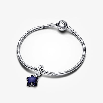 Celestial Galaxy Star Murano Dangle Charm